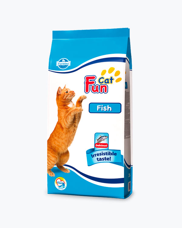 Сухий корм Farmina Fun Cat Fish, для котів, риба, 20 кг