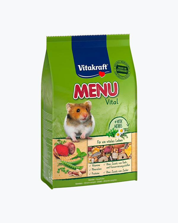 Vitakraft Menu Vital - Повноцінний корм для хом'яків, 400г
