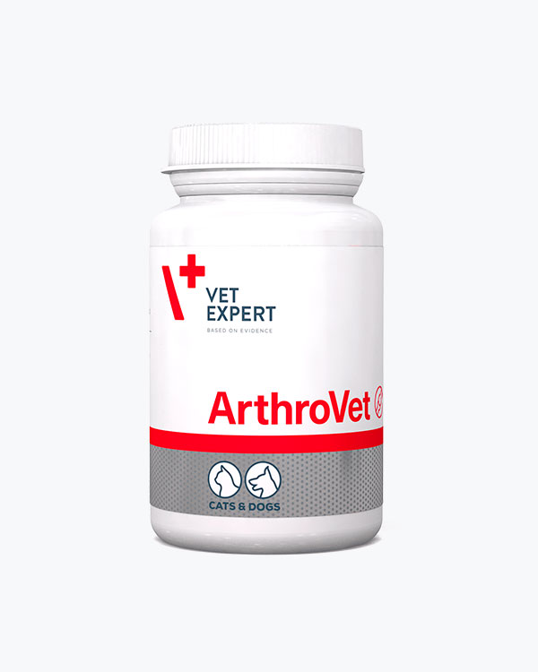 Харчова добавка VetExpert ArthroVet, для підтримання здоров’я хрящів і суглобів у котів і собак, 90 таб.