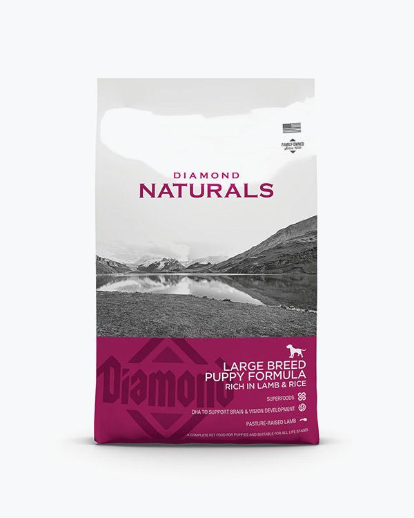 Сухий корм Diamond Naturals Puppy Large Breed Lamb&Rice для собак, з ягнятком та рисом, 15 кг