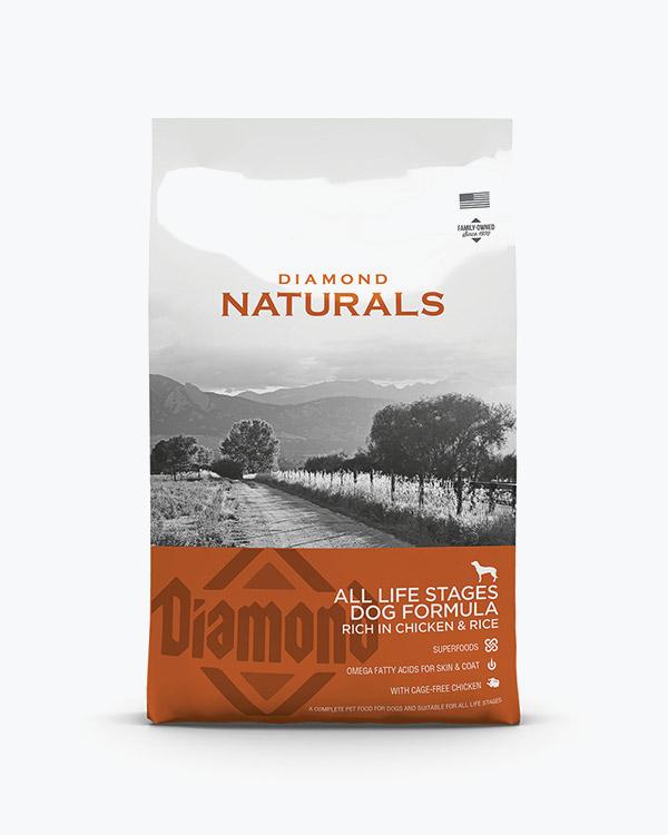 Сухий корм Diamond Naturals All Life Stages Dog Chicken&Rice для собак, з куркою та рисом, 15 кг