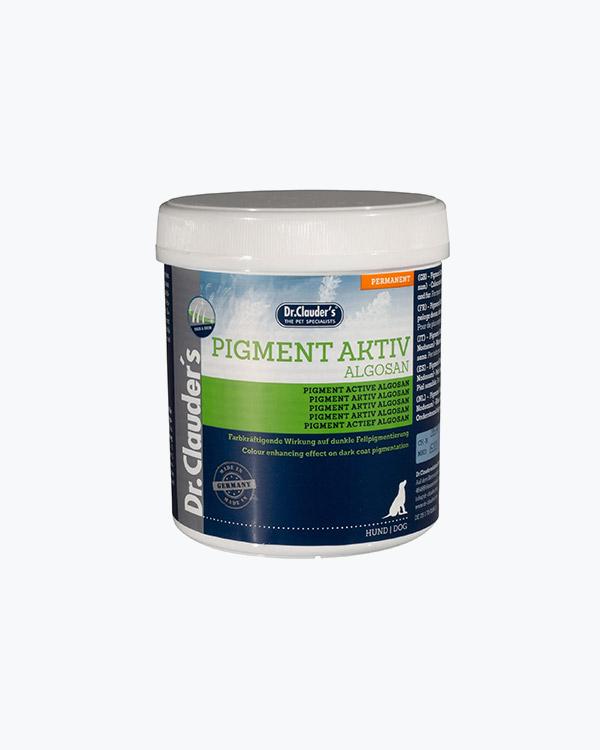 Вітамінно-мінеральний комплекс для собак Dr. Clauder's Pigment Active Algosan для посилення пігментації собак темних окрасів, 400 г