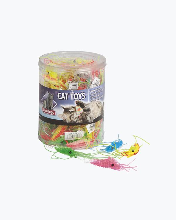 Іграшка для котів Flamingo Plastic Shrimp креветка