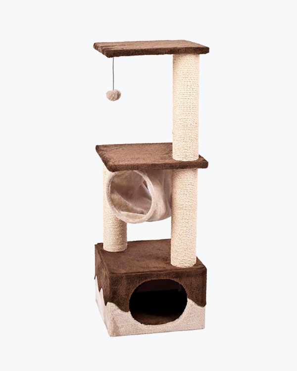 Ігровий комплекс для котів Flamingo Kangri 5 кігтеточка з будиночком