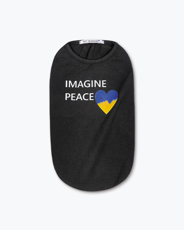 Борцовка Pet Fashion IMAGINE PEACE, для тварин, S