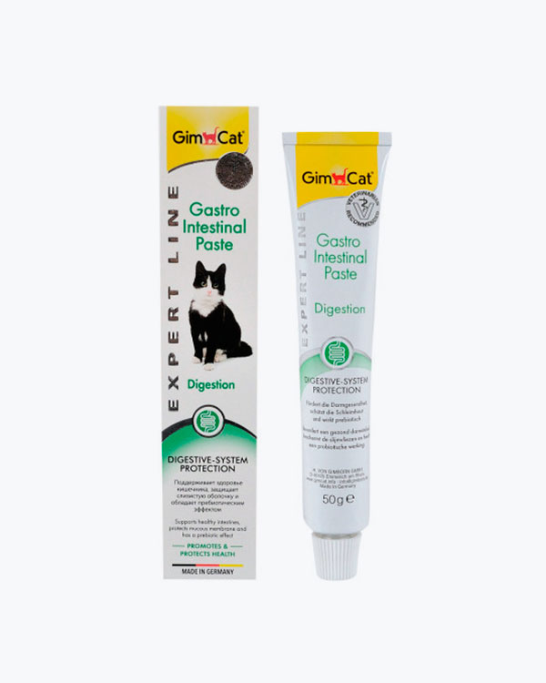 Вітаміни GimCat Expert Line Gastro Intestinal для котів паста для покращення травлення, 50 г