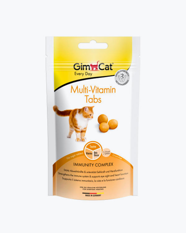Вітаміни GimCat Every Day Multivitamin для котів для підвищення імунітету, 40 г