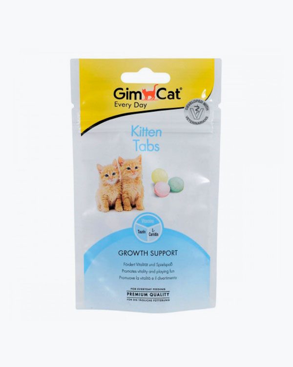 Вітаміни GimCat Every Day Kitten для кошенят таблетки, 40 г