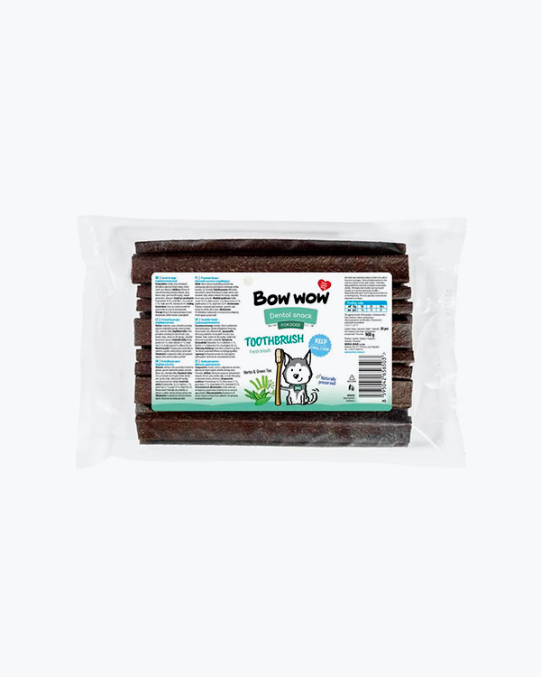 Ласощі  для собак Bow wow Dental, зубні щітки, 21см (20 шт/уп)
