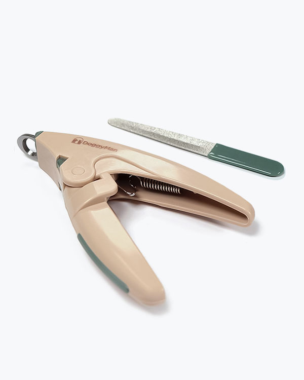 Кігтеріз-гільйотина DoggyMan BS Nail Clippers With File з пилкою, для собак і котів