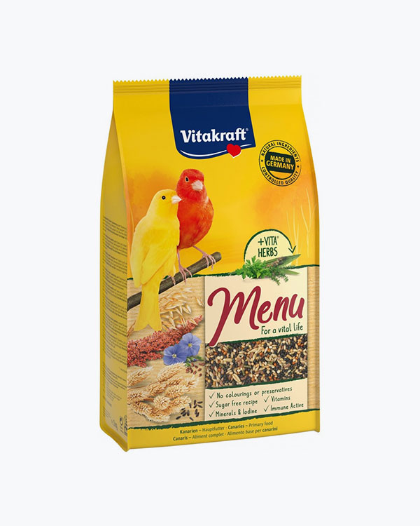 Корм Vitakraft Premium Menu для декоративних папуг та канарок, 1 кг
