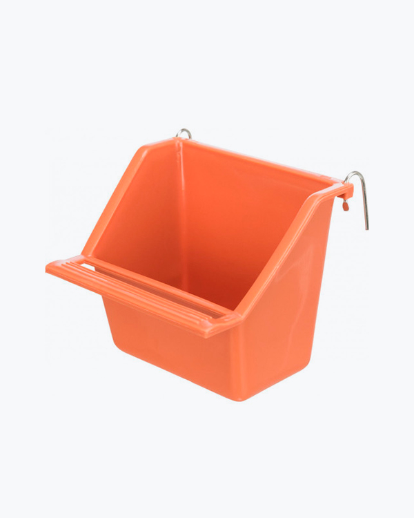 Годівниця Trixie для птахів підвісна з кріпленням пластик, 130 мл, 8х7 см, колір в асортименті