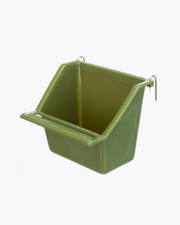 Годівниця Trixie для птахів підвісна з кріпленням пластик, 80 мл, 6х6 см, колір в асортименті