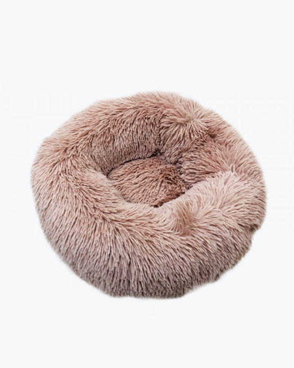 Лежак Nobby Classic Esla для кошек и собак, травка, розовый, 50 х 20 см