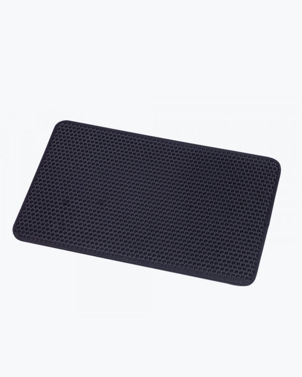 Килимок-сито Nobby, під котячий лоток, розмір M, 39 х 60 см, чорний