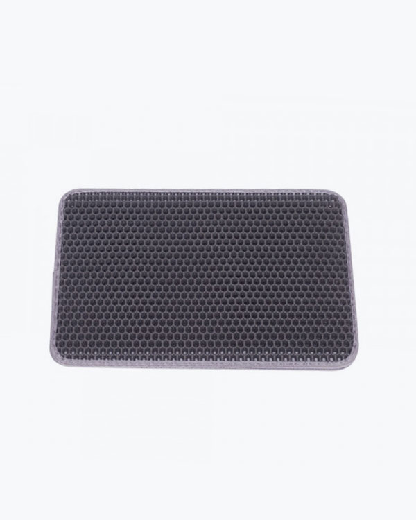 Килимок-сито Nobby, під котячий лоток, розмір M, 30 х 45 см, сірий