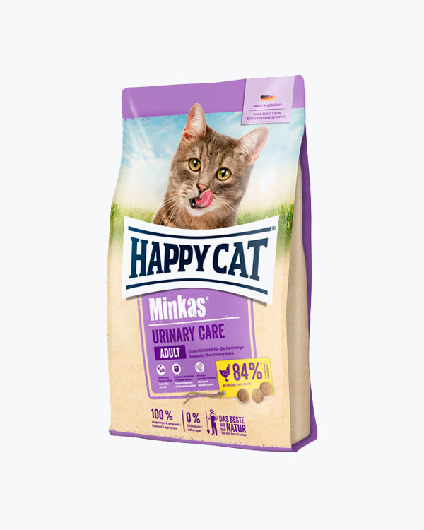 Happy Cat Minkas Urinary Care корм для кошек  для профилактики мочекаменной болезни с птицей 10 кг