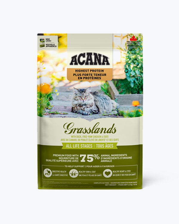 Сухой корм ACANA Grasslands Cat для кошек всех пород 340 г