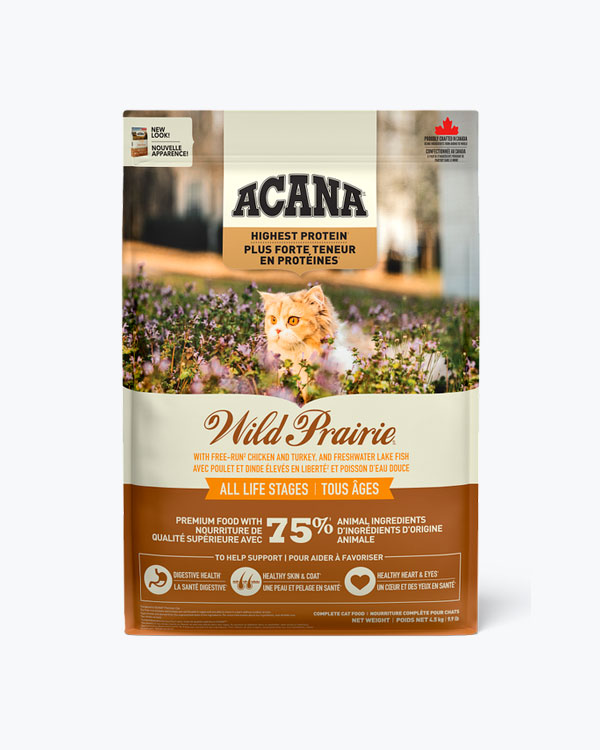 Сухой корм ACANA Wild Prairie Cat для кошек всех пород 4.5 кг