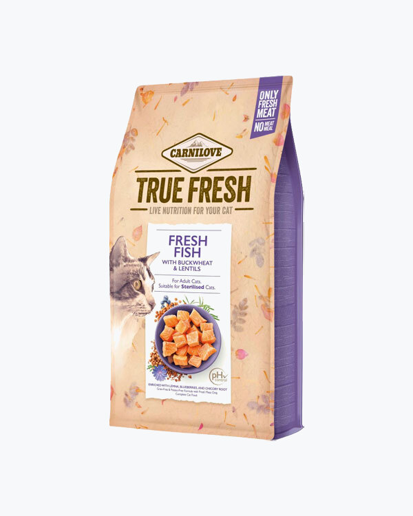 Сухой корм Carnilove True Fresh, для котов, рыба, 1.8 кг