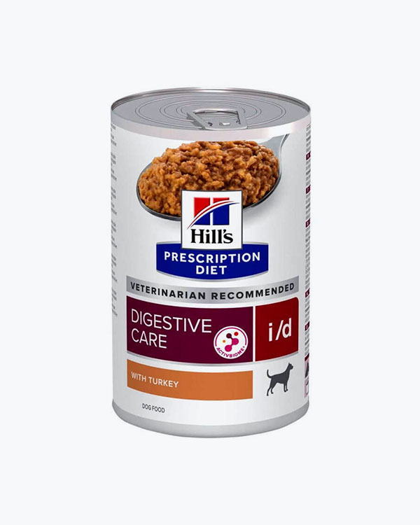 Влажный корм Hill's Prescription Diet Digestive Care для собак, уход за пищеварением, с индейкой, 360 г