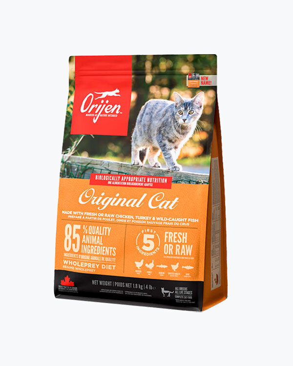 Сухой корм Orijen Original, для кошек, птица с рыбой, 1.8 кг
