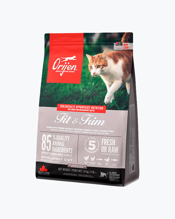 Сухой корм Orijen Fit & Trim, для кошек с избыточным весом, 1.8 кг