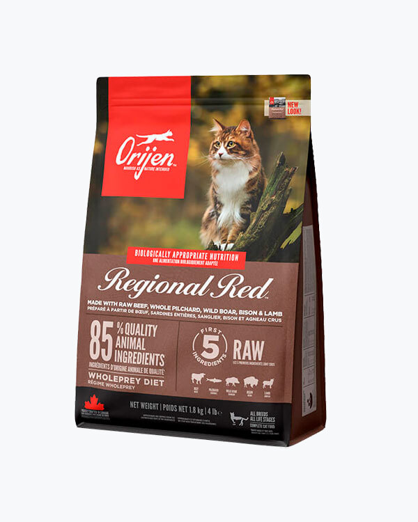 Сухой корм Orijen Regional Red, для кошек, мясо, 1.8 кг