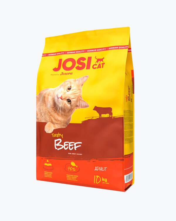 Сухой корм для взрослых кошек Josera JosiCat Tasty Beef, 10 кг
