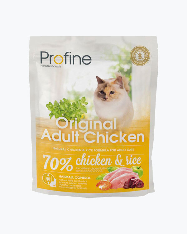Сухой корм Profine Original Adult, для кошек, курица с рисом, 300 г