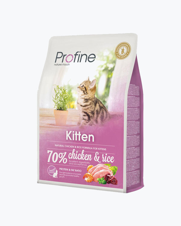 Сухой корм Profine Kitten, для котят, курица с рисом, 2 кг