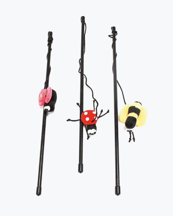 Іграшка для котів Croci, дразнилка комахи, 46 см