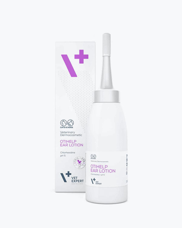 Лосьйон для очистки вух VetExpert Otihelp Ear Lotion, для котів і собак, 75 мл