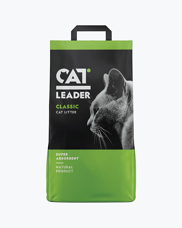 Наповнювач Cat Leader Classic для котячого туалету, суперпоглинальний, 5 кг