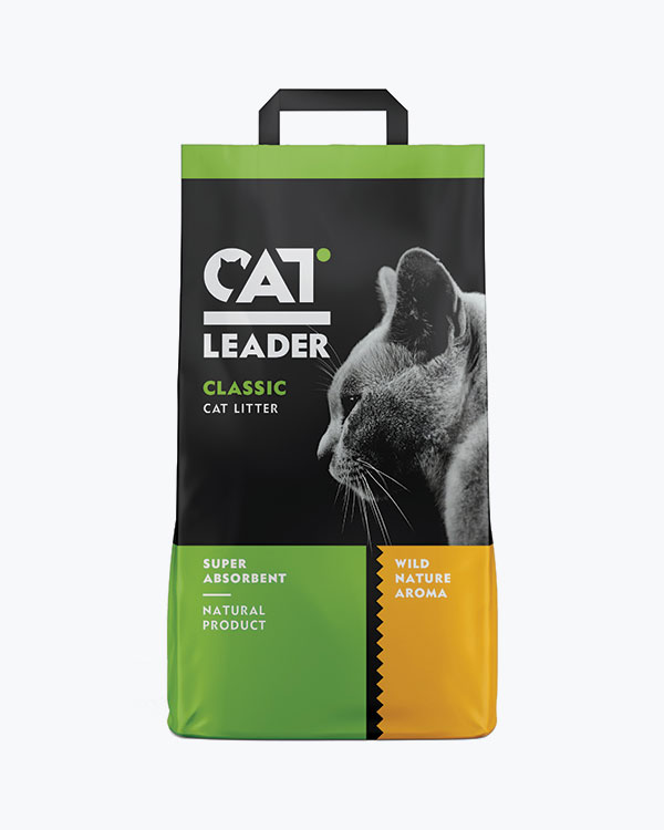 Наповнювач Cat Leader Classic Wild Nature, для котячого туалету, суперпоглинальний, з ароматом дикої природи, 5 кг