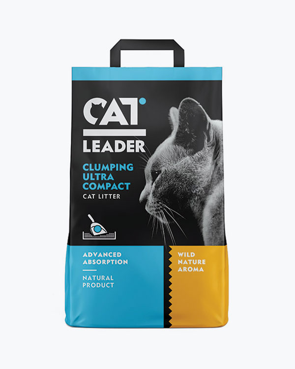 Наповнювач Cat Leader Clumping Wild Nature для котячого туалету, ультрагрудкувальний, з ароматом дикої природи, 5 кг