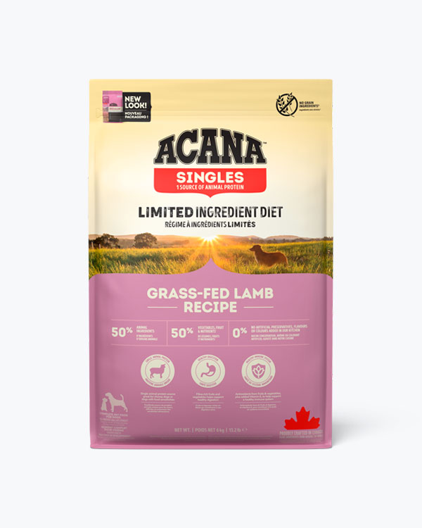 Сухой гипоаллергенный корм ACANA Grass-Fed Lamb для собак всех пород 17 кг