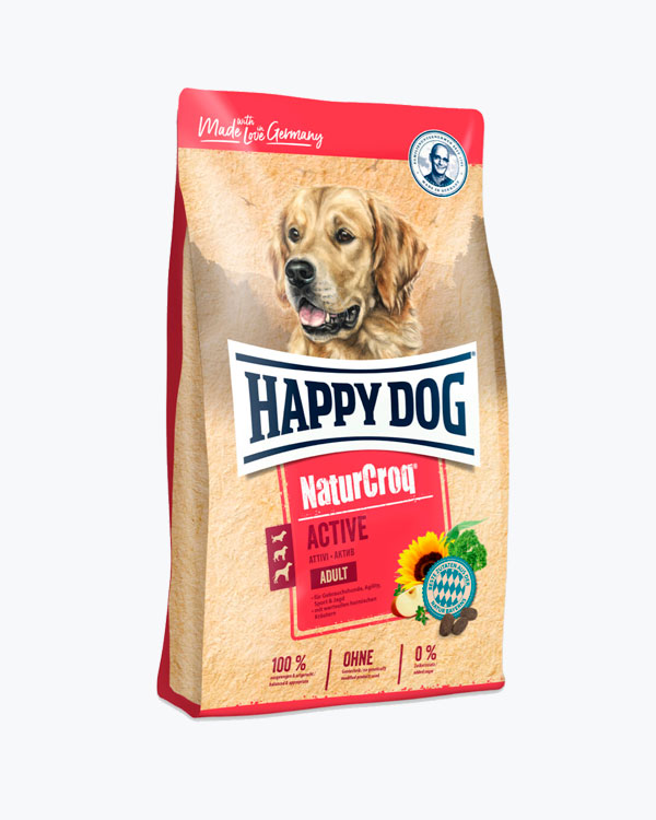 Сухой корм Happy Dog NaturCroq Active, для активных собак, домашняя птица, 15 кг