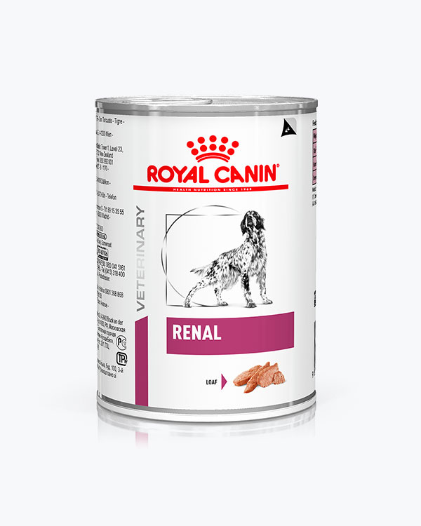 Консервированный корм для собак Royal Canin Renal для собак при хронической почечной недостаточности 410 г