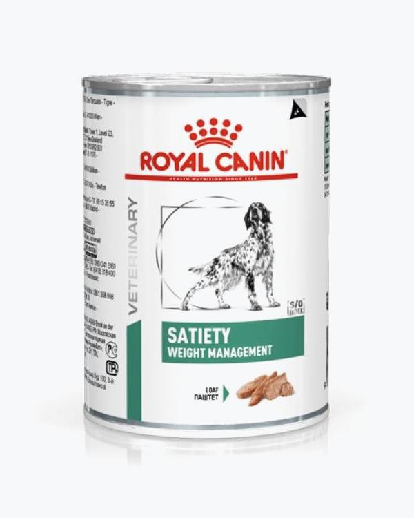 Консервований корм Royal Canin Satiety Weight Management Canine Cans контроль зайвої ваги для собак 410 г