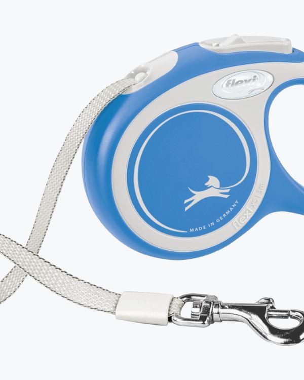 FLEXI NEW COMFORT 2020 XS Рулетка 3м/12кг, лента, синяя - FLEXI NEW COMFORT 2020 XS Рулетка 3м/12кг, стрічка, синя