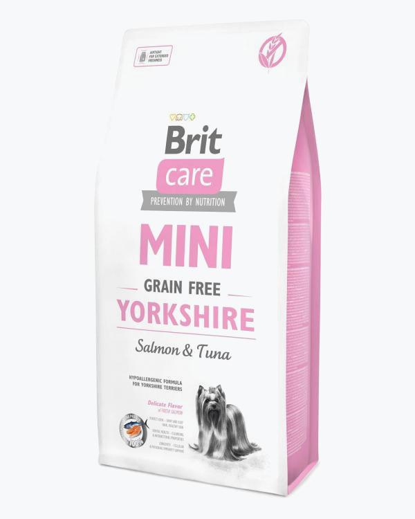 Сухий корм для йоркширських тер'єрів Brit Care Mini GF Yorkshire 7 кг (лосось та тунець)