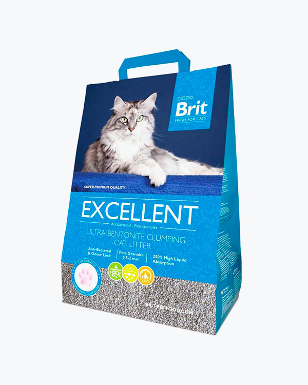 Наповнювач бентонітовий BRIT Excellent, 5 кг