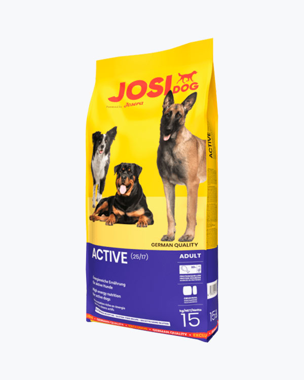 Сухой корм JosiDog Active, для активных собак, 15 кг