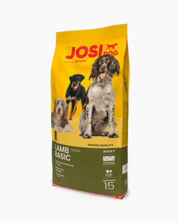 Сухой корм JosiDog Lamb Basic, для собак, ягненок, 15 кг