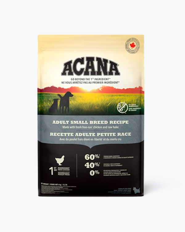 Сухой корм ACANA Adult Small Breed для взрослых собак мелких пород 2 кг