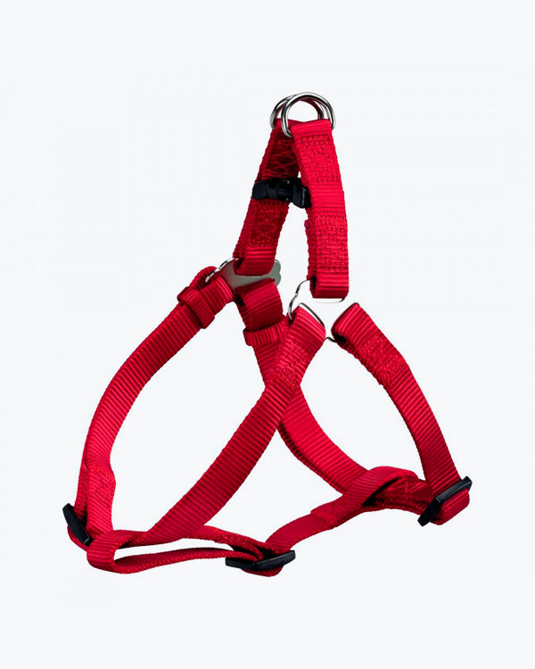 Шлея-петля Trixie Premium для собак, розмір XS-S, червона, 30-40 см/10 мм (нейлон)