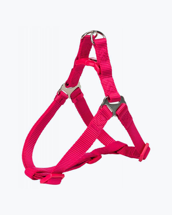 Шлея-петля Trixie Premium для собак, розмір M, фуксія, 50-65см/20 мм (нейлон)