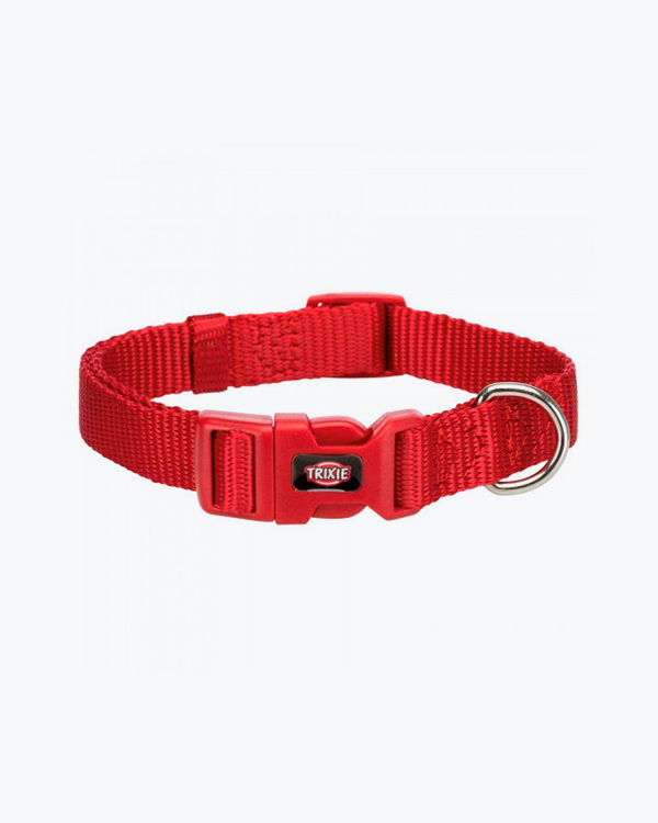 Ошийник Trixie Premium для собак, нейлон, S-M: 30-45 см/15 мм, червоний