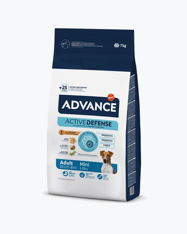 Сухий корм Advance Mini, для собак дрібних порід, курка з рисом, 7 кг